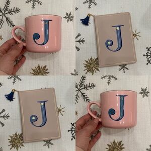 J Coffee Mug and Journal